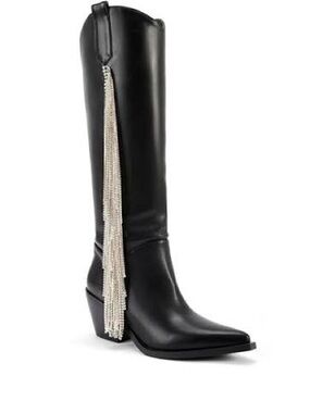 Azalea Wang Joy District Western Boot New 8.5